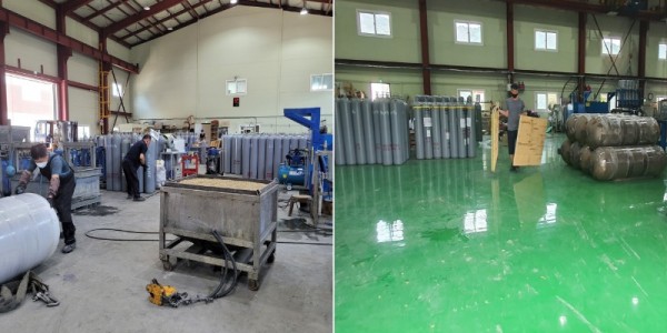 7. 관내 한 기업의 바닥도장공사 전후 모습.jpg