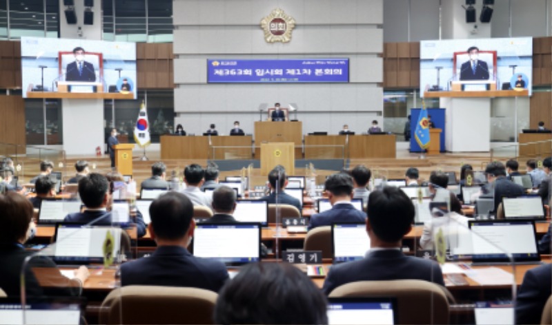 220920 염종현 의장, 20일 제363회 임시회 1차 본회의서 ‘김동연식 협치모델’ 제도화 강력 촉구 (3).jpg