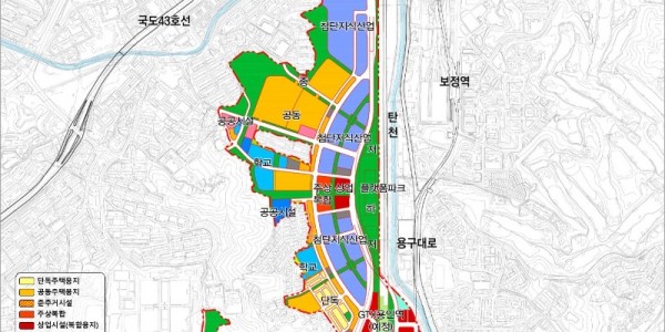 변경된 용인 플랫폼시티 토지 이용 계획안.jpg