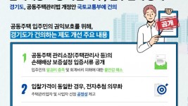 공동주택 관리소장의 손배보증 가입 여부， 입주자 등에 공개해야.jpg