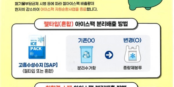 2. 용인특례시가 젤 타입 아이스팩 수거함을 철거하고 시민들에게 종량제 봉투에 분리배출하도록 안내했다.jpg