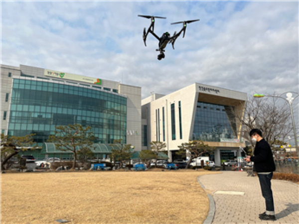지난해 드론 활용한 다양한 정책지원. 예산 22억원 절감.png