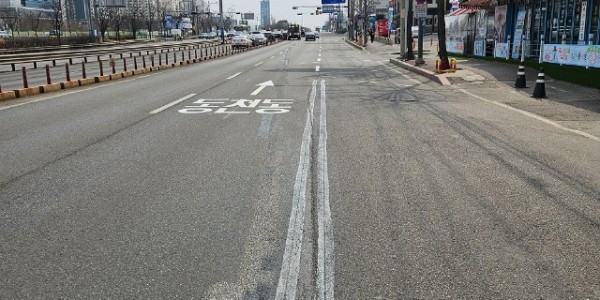 2-1. 수지구가 동천역 인근 버스전용차로(동천동 764-6 일원)를 해제했다.jpg