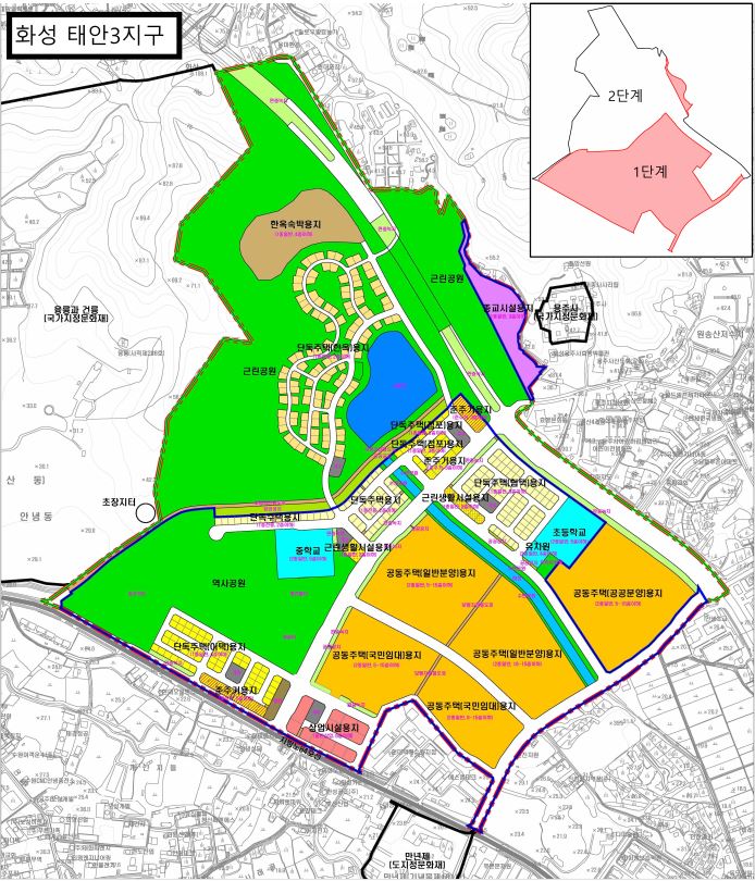 (화성 태안3) 1단계 준공구간 도면.JPG