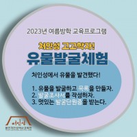 2. 용인처인역사교육관이 여름방학을 맞이해 마련한 교육프로그램 홍보물.jpg