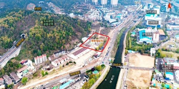 1. 용인특례시 기흥구 하갈동에 신설이 예정된 중학교 부지의 모습.JPG