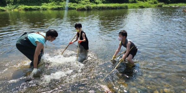 생태체험학교 참고사진1(하천 물고기 잡아보기 체험).jpg