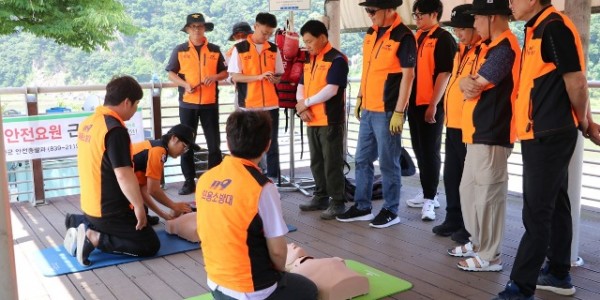 시민수상구조대원 사전 교육훈련.JPG