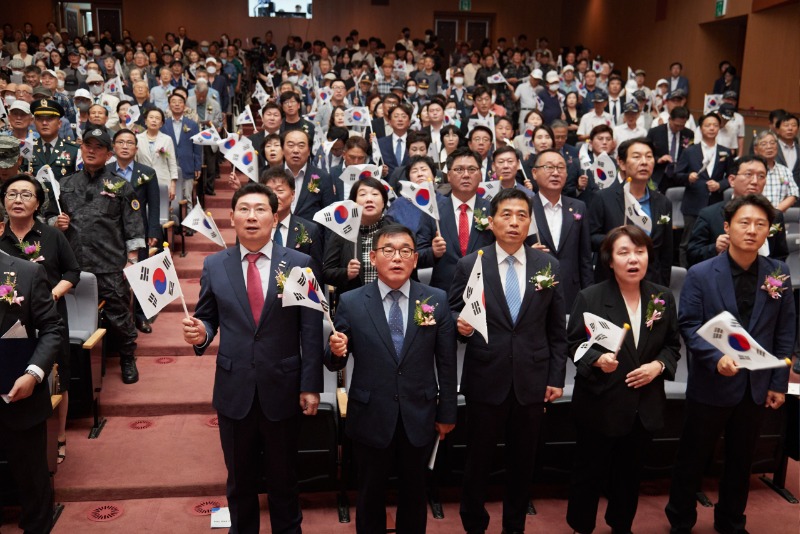 20230815 [용인특례시의회 동정] 윤원균 의장, 제78주년 광복절 경축식 참석(4).jpg