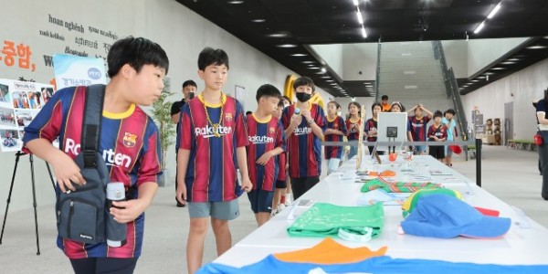 스카우트 추억 전시회 개최.JPG