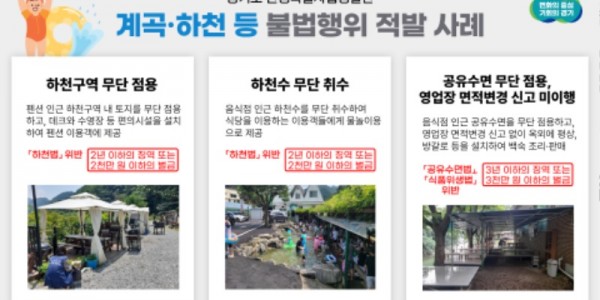 (브리핑+판넬)+계곡·하천+등+휴양지+내+불법행위+적발사례(1).jpg