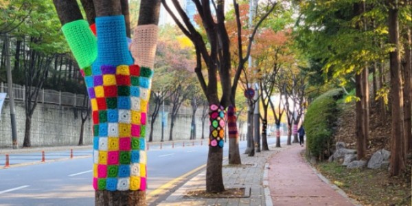 8. 상갈동이 G뮤지엄파크와 상갈역 사이에 뜨개나무 특화거리를 조성했다..jpg