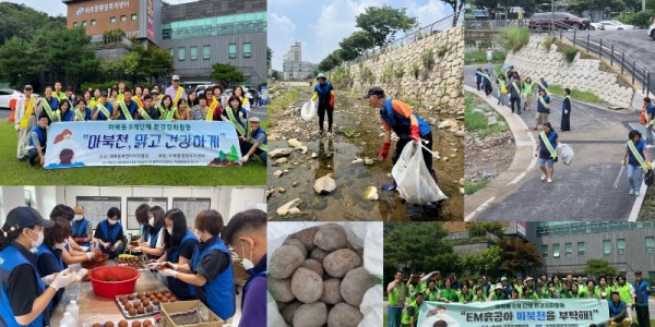 8-2. 마북동 주민자치위원회의 맑은 하천 사회공헌활동 모습들.jpg