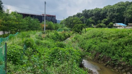 7-1. 용인특례시가 재해 위험 하천을 정비했다. 사진은 삼파천 공사전 모습.jpg