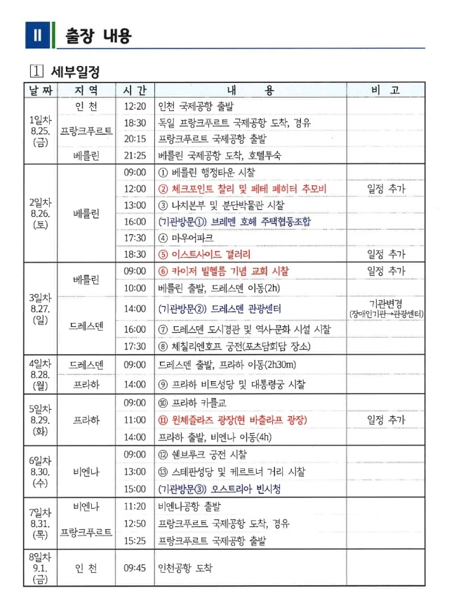 240215 유호준 의원, 경기도의회 사무처 공무국외연수 관광일정으로 빼곡해.jpg