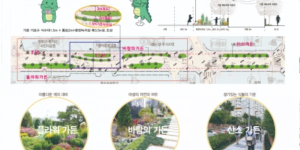 4. 용인특례시가 흥덕초등학교 주변 통학로에 숲길을 조성한다. 사진은 관련 설명도..jpg