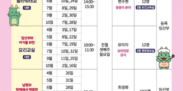 7-1. 용인특례시가 임신부와 가족 대상 프로그램을 운영한다. 사진은 처인구 프로그램 관련 포스터..jpg