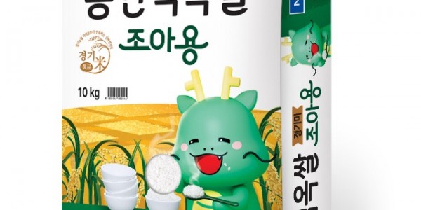 5. 용인특례시 대표 캐릭터 조아용 3D 캐릭터를 활용해 디자인한 포장으로 새롭게 선보인 용인 백옥쌀 10KG 패키징.jpg