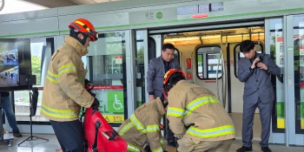 6. 용인특례시가 용인경천철에서 재난대응 안전한국훈련을 진행했다.jpg