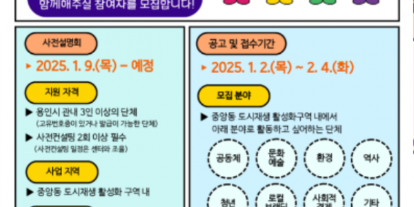 3. 2025 중앙동 도시재생 주민제안 공모사업 안내 홍보물.png