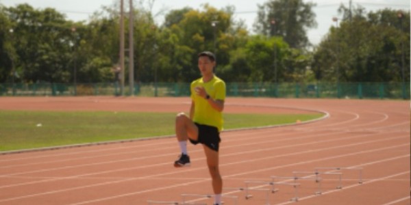 1-1. 용인특례시 직장운동경기부 소속 육상 높이뛰기 우상혁 선수 훈련 모습.jpg