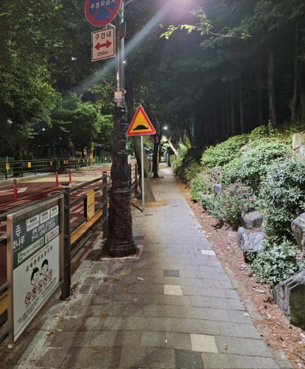 3-1. 용인특례시 수지구 현암초 인근 LED 가로등 교체 모습.jpg