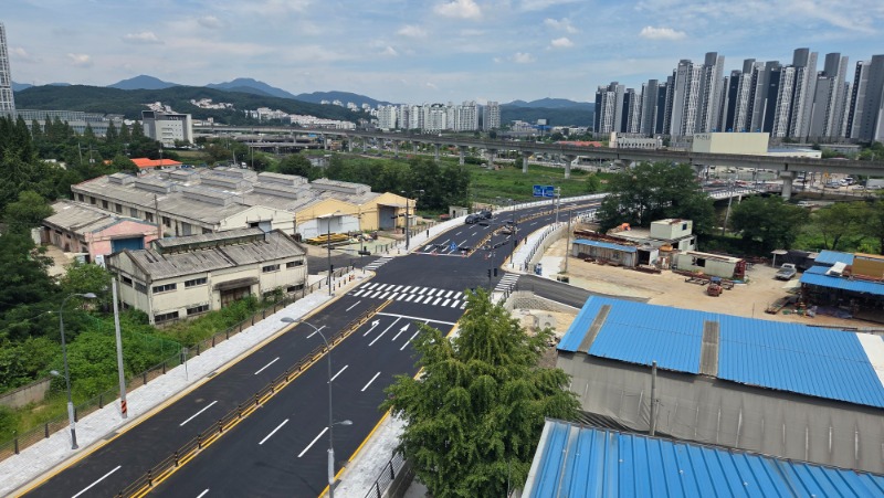 8-1. 용인특례시 유림동과 고림지구를 연결하는 중1-1호 도시계획도로가 준공됐다.jpg