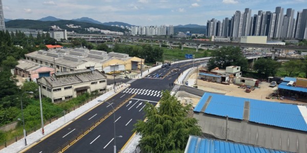 8-1. 용인특례시 유림동과 고림지구를 연결하는 중1-1호 도시계획도로가 준공됐다.jpg