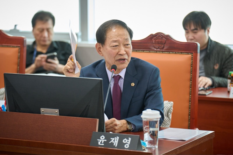 251107 윤재영 의원, 예술인 기회소득 예산 과잉집행…전통사찰 방재시스템 실효성 검증해야.jpg